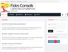 Tablet Screenshot of fidesconseils.eu